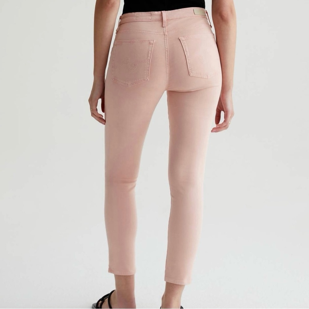 AG The Prima Cigarette Ankle Jeans in Blush Size 28 - Picture 4 of 12
